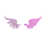 Pink Pastel Conflict Wings