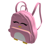 Pink Penguin Backpack