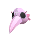 Pink Plague Doctor Mask