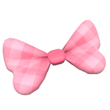 Pink Plaid Bow