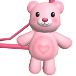 Pink Plush Bear Bag 1.0 