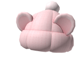 Pink Polar Bear Beanie