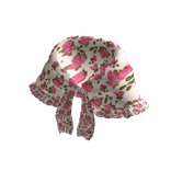 Pink Roses Tied Lace Shawl