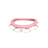 Pink Ruffle Heart Choker (3.0)