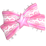 Pink Ruffled Bow