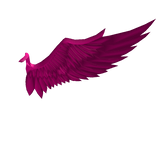 Pink Shoulder Wing (Left)