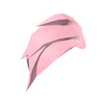 Pink Side Swept Hair