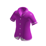 Pink Silk Pajama Shirt