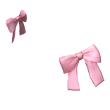 Pink silky ribbons