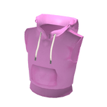 Pink Sleevless Hoodie