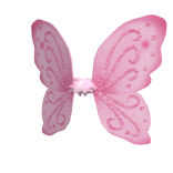 Pink Sparkly Fairy Wings