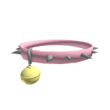 Pink Spiked Cat Collar