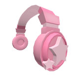 Pink Star Headphones