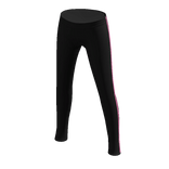 Pink Striped Leggings