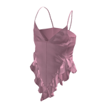 Pink Top Ruffled