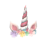 Pink Unicorn City Horn