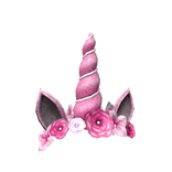 Pink Unicorn Headband