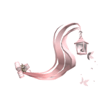 Pink Winter Butterfly Lamp Tale