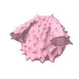 Pirate Pink Fur Cape