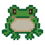 Pixel Frog (Left Shoulder)