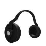 Pixel Heart Headset - Black