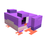PixelCutePurpleFrogShoulderPet