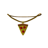 Pizza necklace