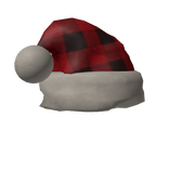 Plaid Christmas Hat