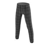 Plaid Pajama Pants - Grey