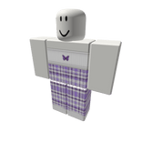 💜Plaid Purple butterfly💜