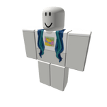 plain t-shirt w spongebob // blue ext.