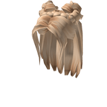 Platinum Space Bun Braid