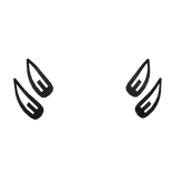 Playful Snap Clips Black