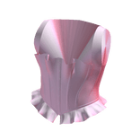 Pleated Princess Corset in Pink