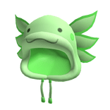 Plush Green Axolotl Hoodie