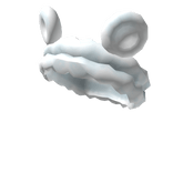 Polar Bear Scrunchie Headband