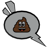 Poop Emote Bubble
