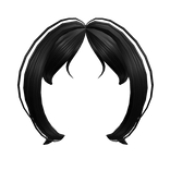 Popstar Bangs in Black