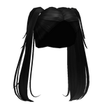 Popstar Dollie Pigtails in Black