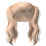 Popular Blonde Wavy Pigtails