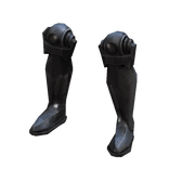 Power Armour Legs - Silver/Black