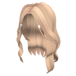 Preppy Long Wavy Hair Blonde - Roblox