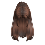 Preppy & Silky high ponytail in brown