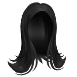Preppy Girl Hair Black