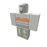 Preppy Peach Jeans with Tank Top