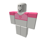 ✰ preppy pink heart top ✰