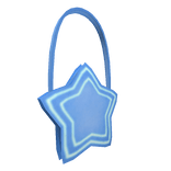 Preppy Star Shoulder Bag in Blue