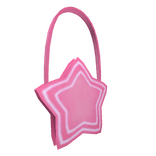 Preppy Star Shoulder Bag in Pink