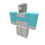 Preppy teal square neck set (top)