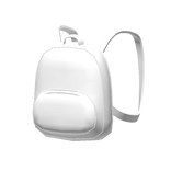 Preppy White Backpack (3.0)